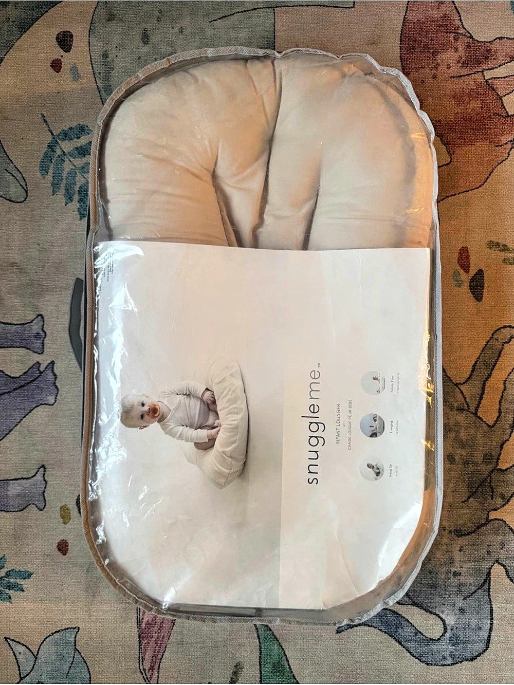 Snuggle Me Infant Lounger Organic Cotton NWT